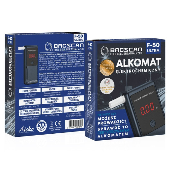 Alkomat elektrochemiczny F-50 ULTRA