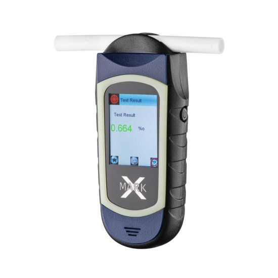 Alkomat elektrochemiczny dowodowy / przesiewowy Mark X Blue