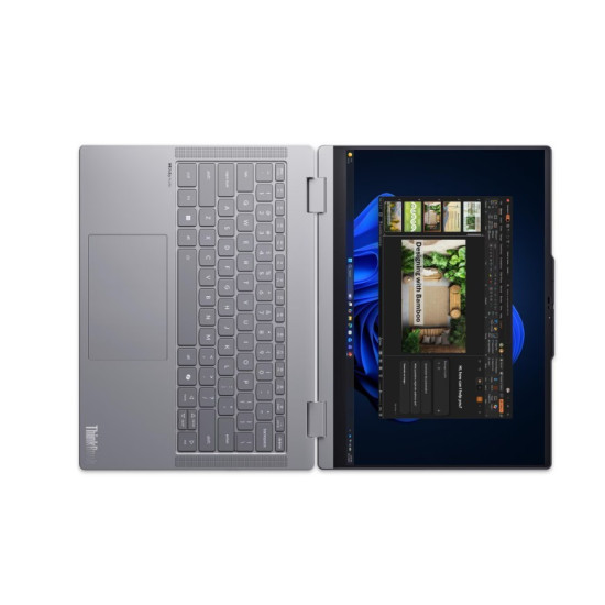 Laptop ThinkBook 14 G6 2in1 22AR002GPB W11Pro Ultra 5 325/16GB/512GB/INT/14.0 WUXGA/Touch/Luna Grey/1YR CI 