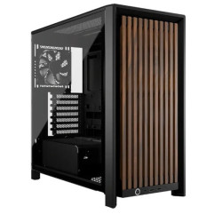 Obudowa FRAME 4000D RS Wood Mid-Tow Black/Walnut