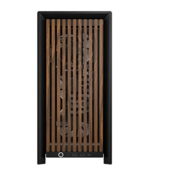 Obudowa FRAME 4000D RS Wood Mid-Tow Black/Walnut