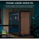 Obudowa FRAME 4000D RS Wood Mid-Tow Black/Walnut