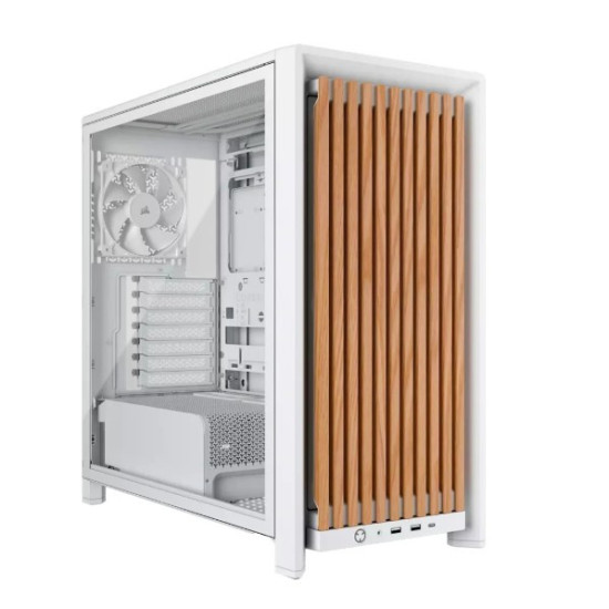 Obudowa FRAME 4000D RS Wood Mid-Tower White/Oak