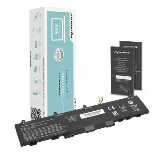 Bateria CC03XL do HP EliteBook 830 840 G7 G8 ZBook Firefly 14 G7 G8 - 4500 mAh (51 Wh)