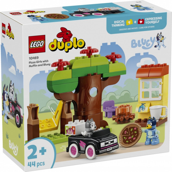 Klocki DUPLO Bluey 10469 Pizzerki z Muffinką i Blue