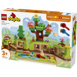 Klocki DUPLO 10480 Las odkrywców z dzikimi zwierzętami