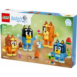Klocki Bluey 11217 Rodzina Blue z klocków
