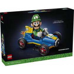 Klocki Super Mario 72050 Mario Kart - Luigi i Mach 8 