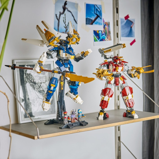 Klocki Ninjago 71870 Bliźniacze tytanowe mechy 