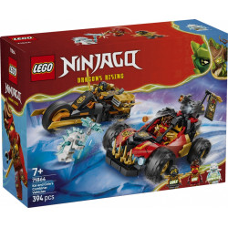 Klocki Ninjago 71864 Wielofunkcyjne pojazdy Kaia i Colea 