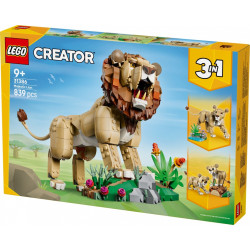 Klocki Creator 31386 Dzikie zwierzęta: Dumny lew