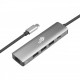 Adapter USB C - RJ45 3xUSB A 3.0, USB C