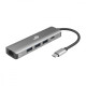 Adapter USB C - RJ45 3xUSB A 3.0, USB C