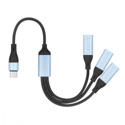 Kabel USB C splitter - 3x USB C 