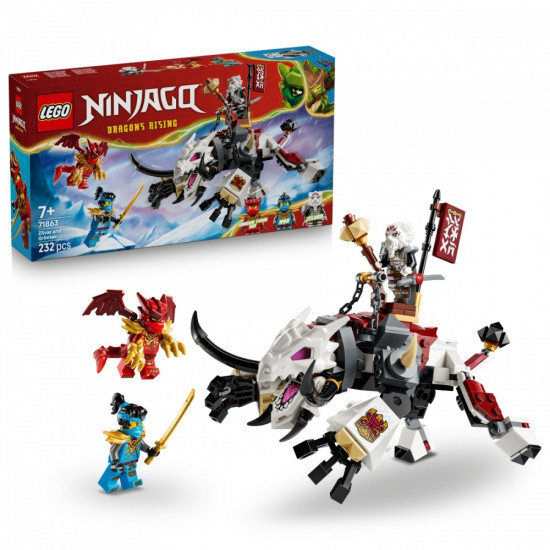Klocki Ninjago 71863 Zilvar i smocza bestia Grimtak 