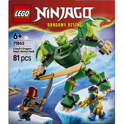 Klocki Ninjago 71862 Smoczy mech Lloyda - zestaw bitewny 