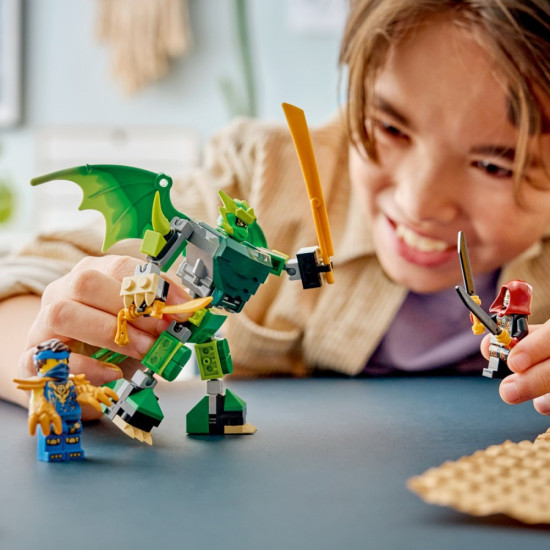 Klocki Ninjago 71862 Smoczy mech Lloyda - zestaw bitewny 