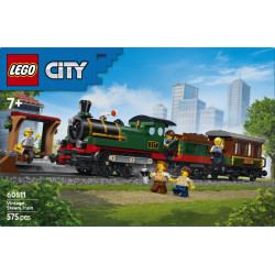 Klocki City 60511 Retro pociąg z lokomotywą parową