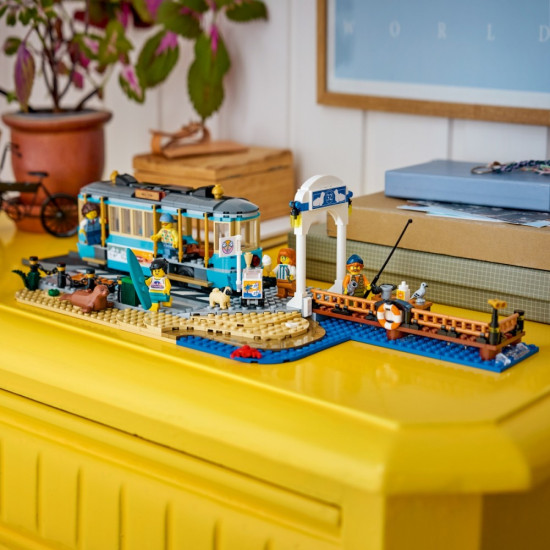 Klocki City 60506 Tramwaj przy plaży 