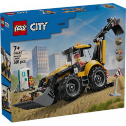 Klocki City 60480 Żółta koparko-ładowarka 