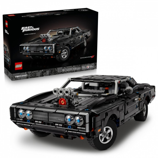 Klocki Technic 42231 Samochód Fast and Furious Dodge Charger R/T