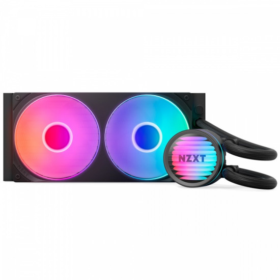Chłodzenie wodne Kraken core 240 RGB czarne 