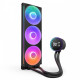 Chłodzenie wodne Kraken elite 420 RGB LCD czarne 