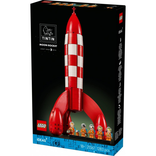 Klocki Ideas 21367 Tintin i rakieta na Księżyc
