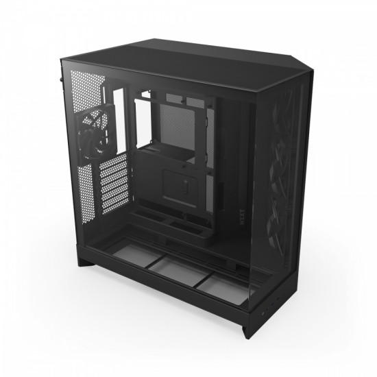 Obudowa H9 Flow Midi Tower z oknem czarna 