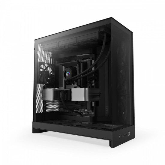 Obudowa H9 Flow Midi Tower z oknem czarna 