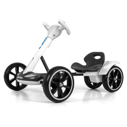 Gokart na akumulator Bolt biały