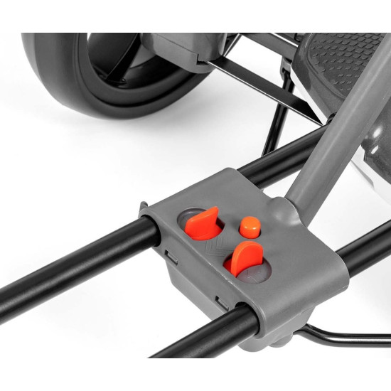 Gokart na akumulator Bolt biały