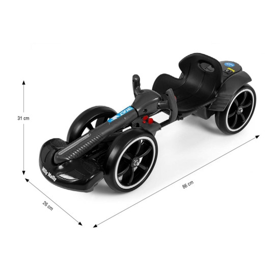 Gokart na akumulator Bolt czarny