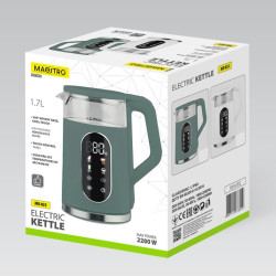Czajnik elektryczny z regulacją temperatury 1,7l 2200W MR-023-GREEN