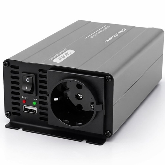 Przetwornica napięcia MS Wave | 12V na 230V | 500/1000W 