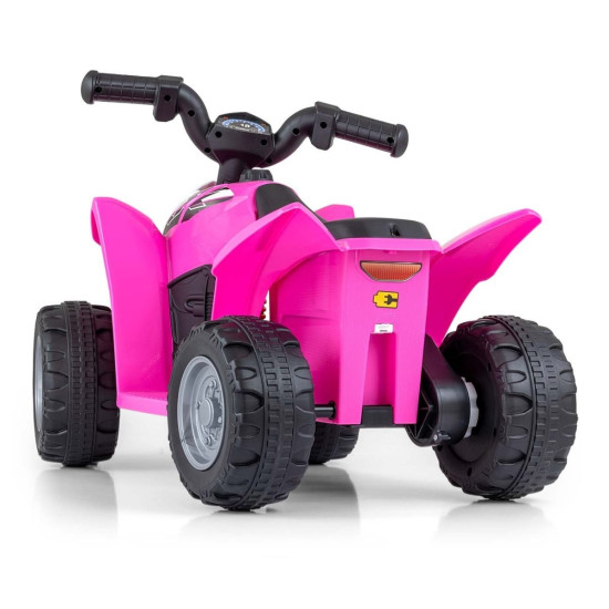 Pojazd quad na akumulator Honda ATV różowy