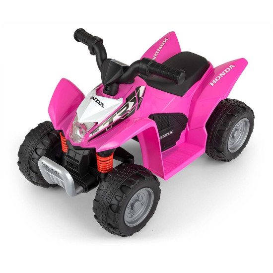 Pojazd quad na akumulator Honda ATV różowy