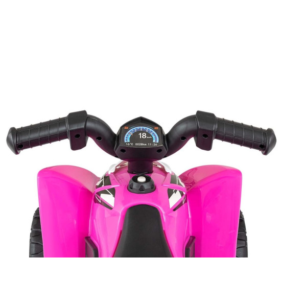 Pojazd quad na akumulator Honda ATV różowy