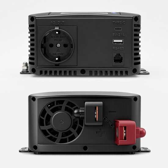 Przetwornica napięcia Pure Sine Wave | 12V na 230V | 300/600W 