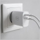 Ładowarka sieciowa 25W USB-A USB-C PD QC4+ FlowPower biała 