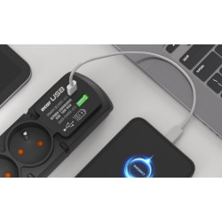 Listwa zasilająca ACAR F4 USB A+C 1.5m 4X PD3.0 