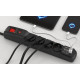 Listwa zasilająca ACAR F4 USB A+C 1.5m 4X PD3.0 