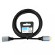 Kabel DisplayPort - HDMI 4k60Hz złota wtyczka 3m