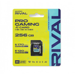 Karta pamięci microSD 256GB Rival UHS-I V30 U3 C10 A2 170/120MBs