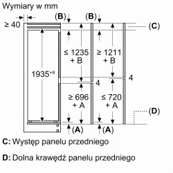 Chłodziarko-zamrażarka KBN96ADD0