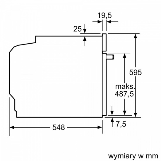 Piekarnik parowy HRG578CB7 