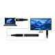 Kabel Thunderbolt 4/USB4 Class Pro Cable 240W 2x 4K/120Hz 40Gbps LCD 150 cm