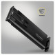 EEM2-SD2B Obudowa zewnętrzna aluminiowa bezśrubowa USB-A/C 3.2 Gen2 M.2 NVMe/SATA wyświetlacz LED, czarny