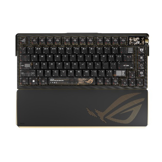 Klawiatura ROG Azoth Extreme Edition 20/OLED/Wrist/black 