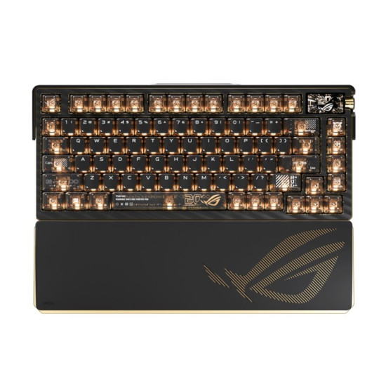 Klawiatura ROG Azoth Extreme Edition 20/OLED/Wrist/black 